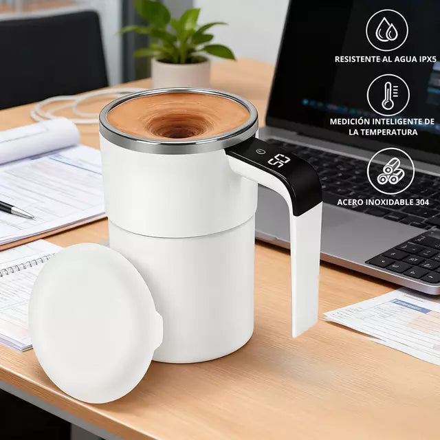 Taza mezcladora magnética automática