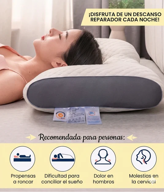 Pack 2 Almohadas Ortopédicas con memoria