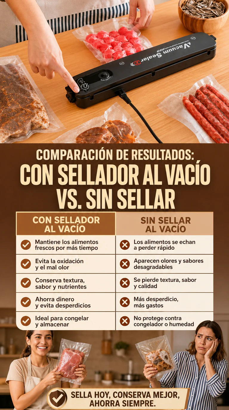 Sellador al vacío